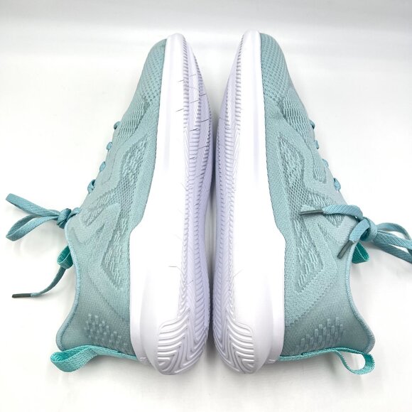 11W 11 WIDE WIDTH Propet Travelbound Spright Light Blue Knit Comfort Sneakers - Picture 8 of 12